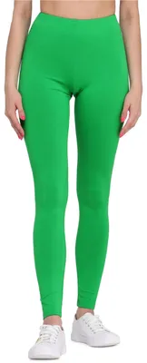 Image de Leggings longs pour femme Bellivalini en viscose BLV50-147 (vert, L)
