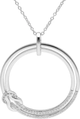trendor 15149 Damen-Halskette Silber mit Zirkonia 1