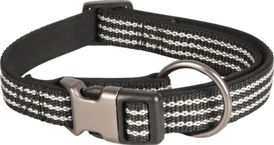 Immagine prodotto di Collare per cani Flamingo Jannu nero, misure: 40/55 cm / 20 mm