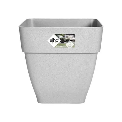 Produktbild von Blumentopf Elho Vibia Kunststoff 36 x 36,4 x 35,6 cm eckig grau