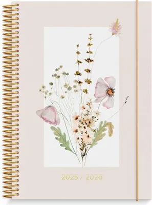 Image de Agenda scolaire Burde Life Planner rose 2025/2026