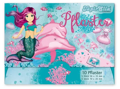 Immagine prodotto di Gessi per bambini sirena Coralie lettera 10 pz