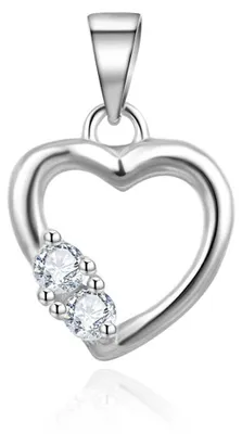 Immagine prodotto di Ciondolo a cuore in argento AGH672