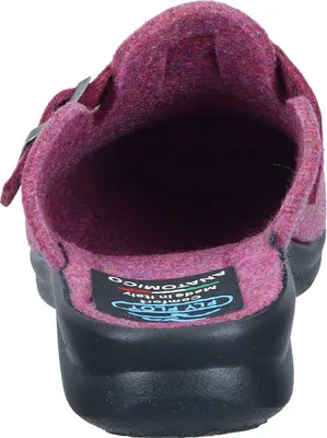 Immagine prodotto di Fly Flot Pantofola da donna in feltro leggera con cinturino e fibbia 320302, taglia: 40 EU, colore: viola