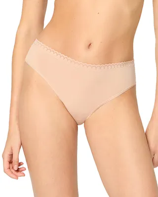 Produktbild von Nur Die Daily Micro String Tanga aus Mikrofaser Seamless Unterwäsche mit Spitze,