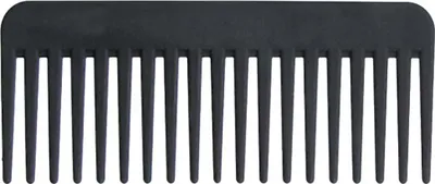 Produktbild von Strähnenkamm, Afrokamm 16 cm, schwarz