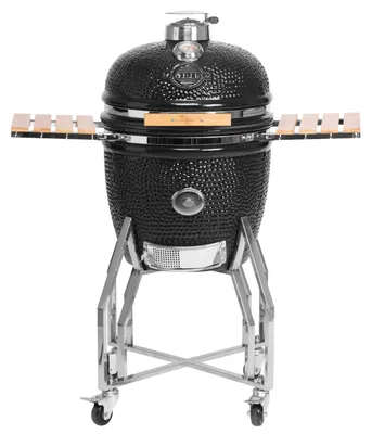 Produktbild von Keramischer Kamado-Grill, groß – 49 cm Grillfläche – Holzkohle-Grill