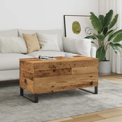 Obrázek produktu pro Maison Exclusive – konferenční stolek v provedení staré dřevo 90 x 44,5 x 45 cm dřevěný materiál