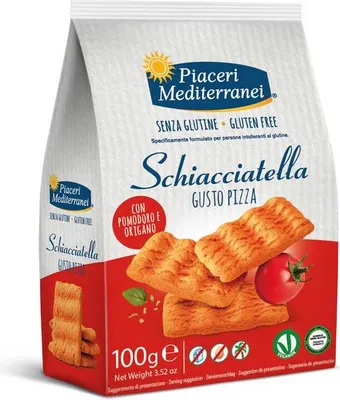 Produktbild von Piaceri Mediterranei Schiacciatella Pizza 100g