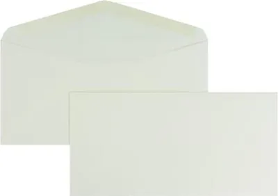 Produktbild von Briefumschläge DINlang 120g/qm gummiert VE=100 Stück naturweiß