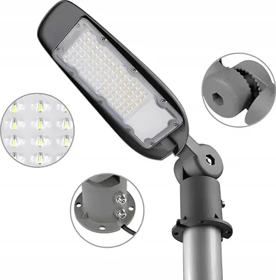 Immagine prodotto di Lampione da esterno, adatto per pali o facciate, 500 W, lampada potente, faretto, alogena