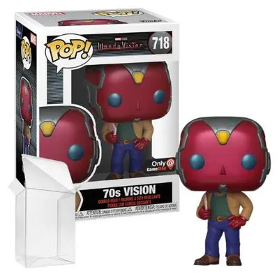 Immagine prodotto di Marvel WandaVision - Vision anni '70 718 Edizione Speciale - Funko Pop! - Figurina in vinile
