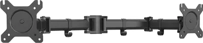 Produktbild von Duronic DM25P2 Monitorarme - 2 Monitorhalterungen für Monitorständer - Robuster Stahl - VESA 75/100 - Zusatzarme für DM25-Serie - Einzelteil für alle Duronic Stangen - Monitorhalter für 2 Displays
