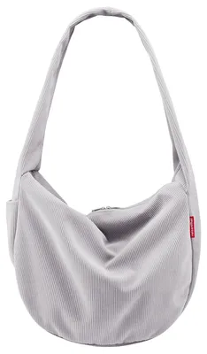 Produktbild von reisenthel moonbag, Handtasche, Tasche, Crossbody Bag, Cord Grey, 24 L, GO7084