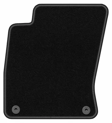 Produktbild von Fahrermatte Automatte Velours Schwarz für Audi A8 D3 2002-2009