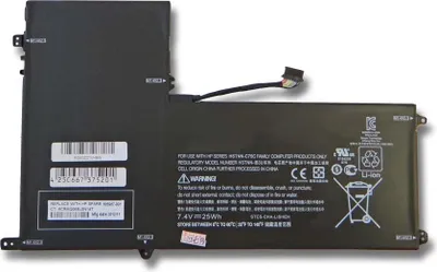 Produktbild von vhbw Akku Ersatz für HP HSTNN-DB3U, HSTNN-C75C für Notebook (3350 mAh, 7,4 V, Li-Ion)
