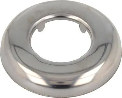 Produktbild von tecuro Siphonrosette Innen-Ø 32 mm x Außen-Ø 67 mm x Höhe 10 mm, Messing verchromt