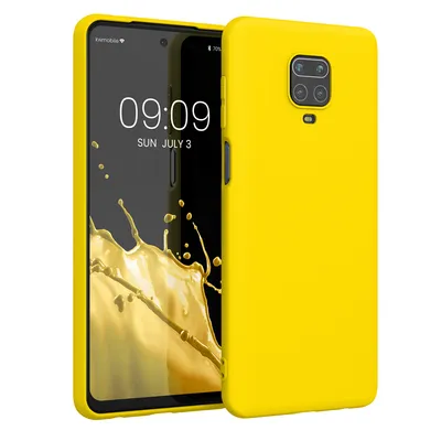 Produktbild von kwmobile Hülle kompatibel mit Xiaomi Redmi Note 9S / 9 Pro / 9 Pro Max Hülle - weiches TPU Silikon Case - Cover geeignet für kabelloses Laden -