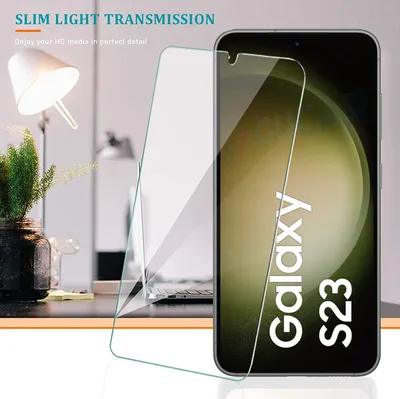 Produktbild von Für Samsung Galaxy S23 5G - Panzerglas - Vollkleber! Panzerfolie Schutzglasfolie Displayschutzglas Echt Glas Schutz Folie Display Glasfolie 9H - 1 Stück