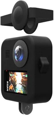 Zdjęcie produktu dla Etui silikonowe do GoPro Max, etui panoramiczne do GoPro Max, czarne