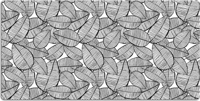 Produktbild von Schreibtischmatte Tischunterlage 90x45 cm Mauspad - Tropisches Muster