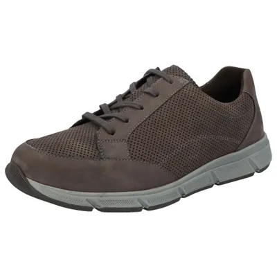 Productafbeelding van Comfortabele veterschoenen voor heren, kleur taupe