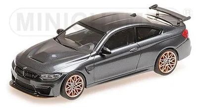 Produktbild von Minichamps 1:87 BMW M4 GTS - 2016 - grey/orange wheels