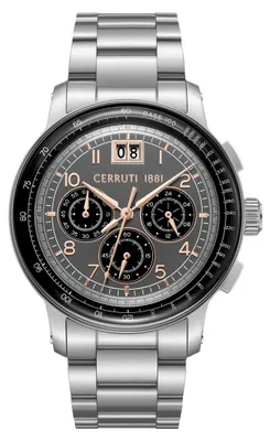 Image de Cerruti 1881 Chronographe Petroio Black