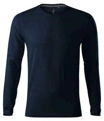 Produktbild von Malfini - "Brave" T-Shirt für Herren, Langärmlig PP11409 (XL) (Dunkles Marineblau)