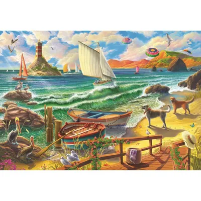 Image de Puzzle ANATOLIEN Côte 500 pièces