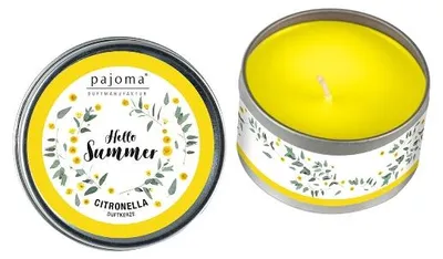 Produktbild von Duftkerze Citronella in Dose Pajoma