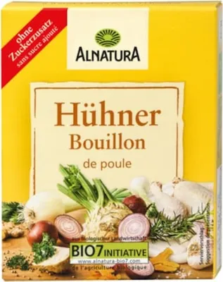 Produktbild von Alnatura Hühnerbouillon Würfel 66g
