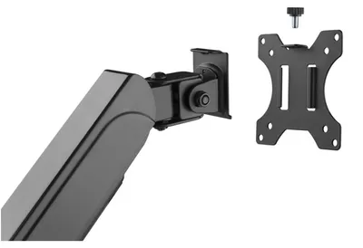 Zdjęcie produktu dla Equip 650133, Zacisk, 18 kg, 43,2 cm (17"), 81,3 cm (32"), 100 x 100 mm, Czarny