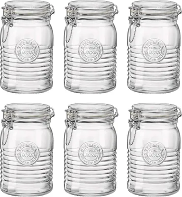 Produktbild von Bormioli Rocco Weckpot Officina 1825 - ø 11 cm / 1 Liter - 6 Stück