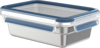 Produktbild von EMSA CLIP & CLOSE N11504, Box, Rechteckig, Edelstahl, Edelstahl, 250 °C, -40 - 250 °C