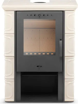 Produktbild von FLAMA Kachelofen ELDUR ECO - Cappuccino