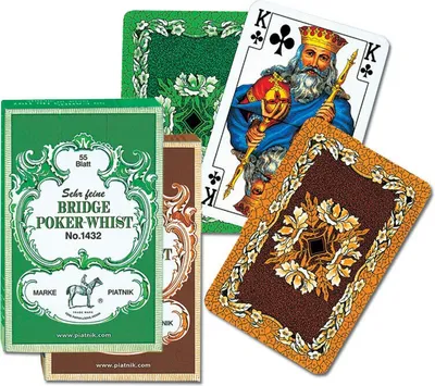 Produktbild von Spielkarten Einzelkartenspiel Eichenblätter