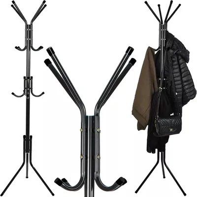 Obrázek produktu pro RUHHY 23815 Stojací věšák 170 cm černý