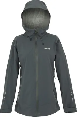 Obrázek produktu pro Regatta - Dámská nepromokavá bunda "Okara" RG10709 (38 DE) (mid grey/cloud grey)