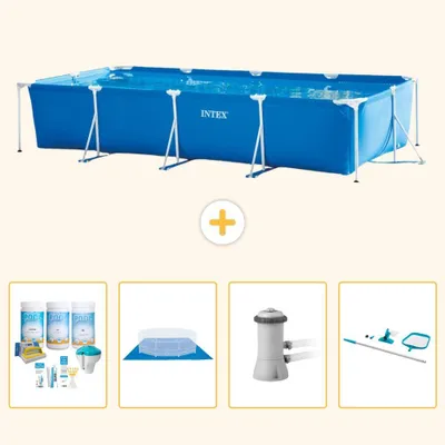 Zdjęcie produktu dla Prostokątny basen stelażowy - 450x220x84 cm - 5-elementowy - model S20847