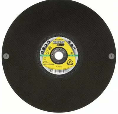 Produktbild von KLINGSPOR METALL-TRENNSCHEIBE 400 mm x 4,0 mm x 25,4 mm A624SX