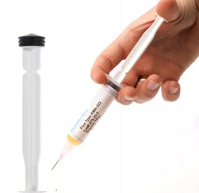 Produktbild von Rosfix Kolben für Dosierspritze 10g/10cc – Präzisionstlkolben, 15,5 mm Innendurchmesser | Für Flussmittel, Lötpasten, Lacke