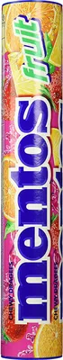 Produktbild von Mentos Fruit Jumbo Roll 8x37g