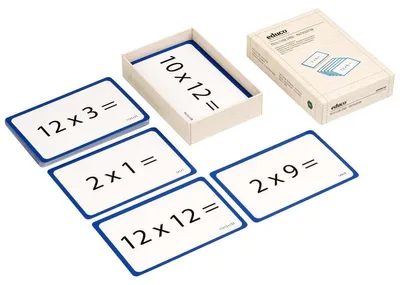 Produktbild von Educo Karteikarten - Multiplikation
