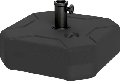 Produktbild von Sonnenschirmständer bis 25 kg befüllbar Schirmständer, Quadratisch Schirmhalter Ständer für Sonnenschirm 38/48 mm, Kunststoff, 45 x 45 x 25 cm