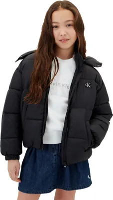 Produktbild von Calvin Klein Minime Ck Short HD Puffer Jacke LVCKTJM02G Pufferjacke, Schwarz (Pv