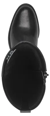 Produktbild von Tamaris Damen Stiefel Langschaft Zierschnalle Stretchschaft Leder 1-25618-43, Größe:38 EU, Farbe:Schwarz