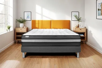Produktbild von Matratzenset VITAL POWER ZEN 180 x 200 cm Bettrahmen Kit grau