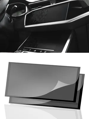 Produktbild von DISSKIN Displayschutzfolie für Audi A6 / S6 / RS6 C8 (2 Teile) MATT