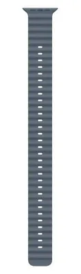 Productafbeelding van 49mm Ankerband, blauw, verlengstuk - natuurlijke titanium afwerking